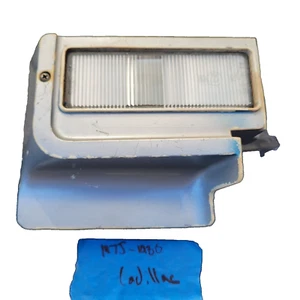 OEM 1978 Cadillac Seville LEFT REVERSE BACK UP LIGHT BEZEL FILLER TRIM and light - Picture 1 of 8