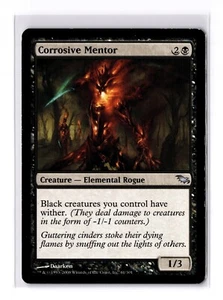 MTG - Corrosive Mentor 61/301 Shadowmoor Regular - LP - Magic The Gathering - Picture 1 of 2