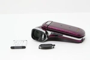 SANYO Xacti DMX-CG110 Wine Red 14.3 MP Digital Movie Camera w/Battery - Picture 1 of 4