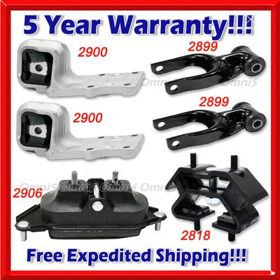 L731 Se adapta a 01-07 Pontiac Aztek/Saturn Relé 3,4 L 3,5 L 3,9 L Motor y montaje de transmisión 6x Foto 1 de 4