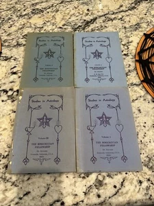 STUDIES IN ASTROLOGY by Elman Bacher (Vol. 1-4) The Rosicrucian Fellowship RARE - Picture 1 of 18