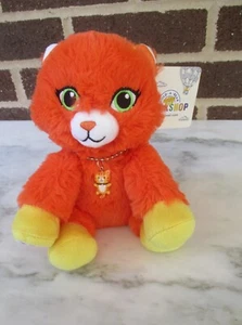 Collar Build-A-Bear Buddy Candy Maíz Naranja Gatito Gato 7" -Tabby Cat Charm - Imagen 1 de 4