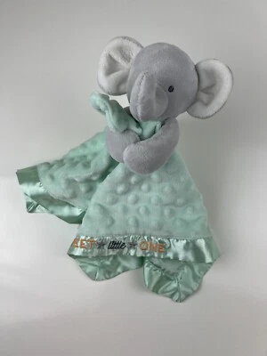 Child of Mine Carter's Elephant Security Blanket Plush Lovey Sweet Little One - Image 1 of 4