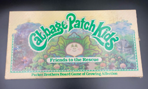 Vintage Cabbage Patch Kids Friends To The Rescue Board Game - 1984 Complete