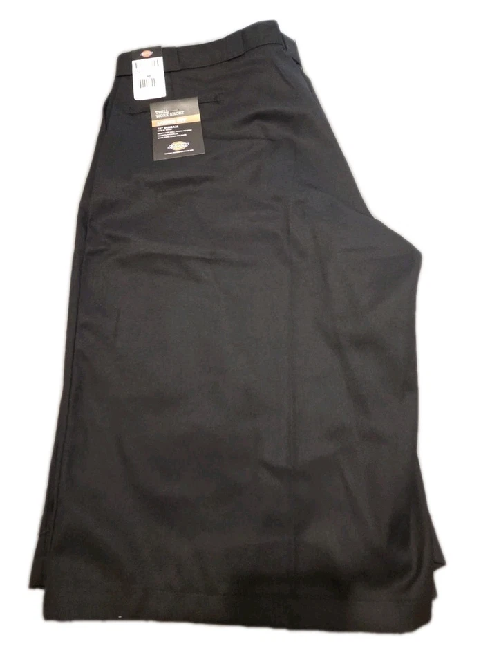 Dickies Men's Big 15 Inchloose Fit Multi-pocket Work Short Black Size 48 Qaa0
