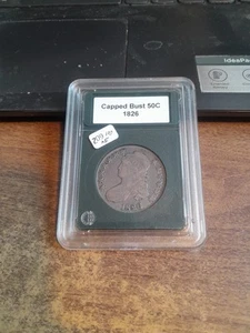 1826 Capped Bust Silver Half Dollar XF - Picture 1 of 4