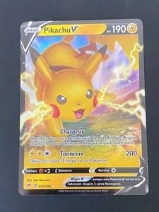 CARTE POKEMON PIKACHU V 043/185 FR ULTRA EB VOLTAGE ÉCLATANT - NEUF - Imagen 1 de 3