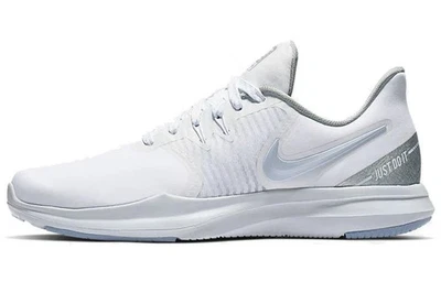 NIKE IN SEASON TR 8 AA7773-100 White Blue Sneakers Shoes 7 COMFORT FOOTBED WOMEN - Image 1 of 4