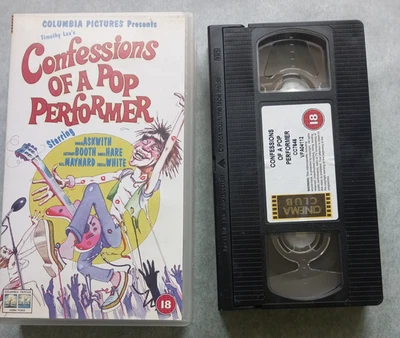 CONFESSIONS OF A POP PERFORMER, VHS FILM RCA COLUMBIA USED Tested and working ok - Image 1 of 4