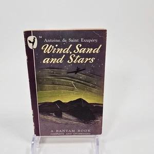 WIND,SAND AND STARS By Antoine De Saint Exupery Vintage Paperback 1946 2nd Print - Bild 1 von 5
