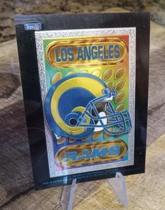 1994 NFL Holochrome Vending Helmet Sticker / REFRIGERATOR MAGNET / LA Rams - Picture 1 of 1