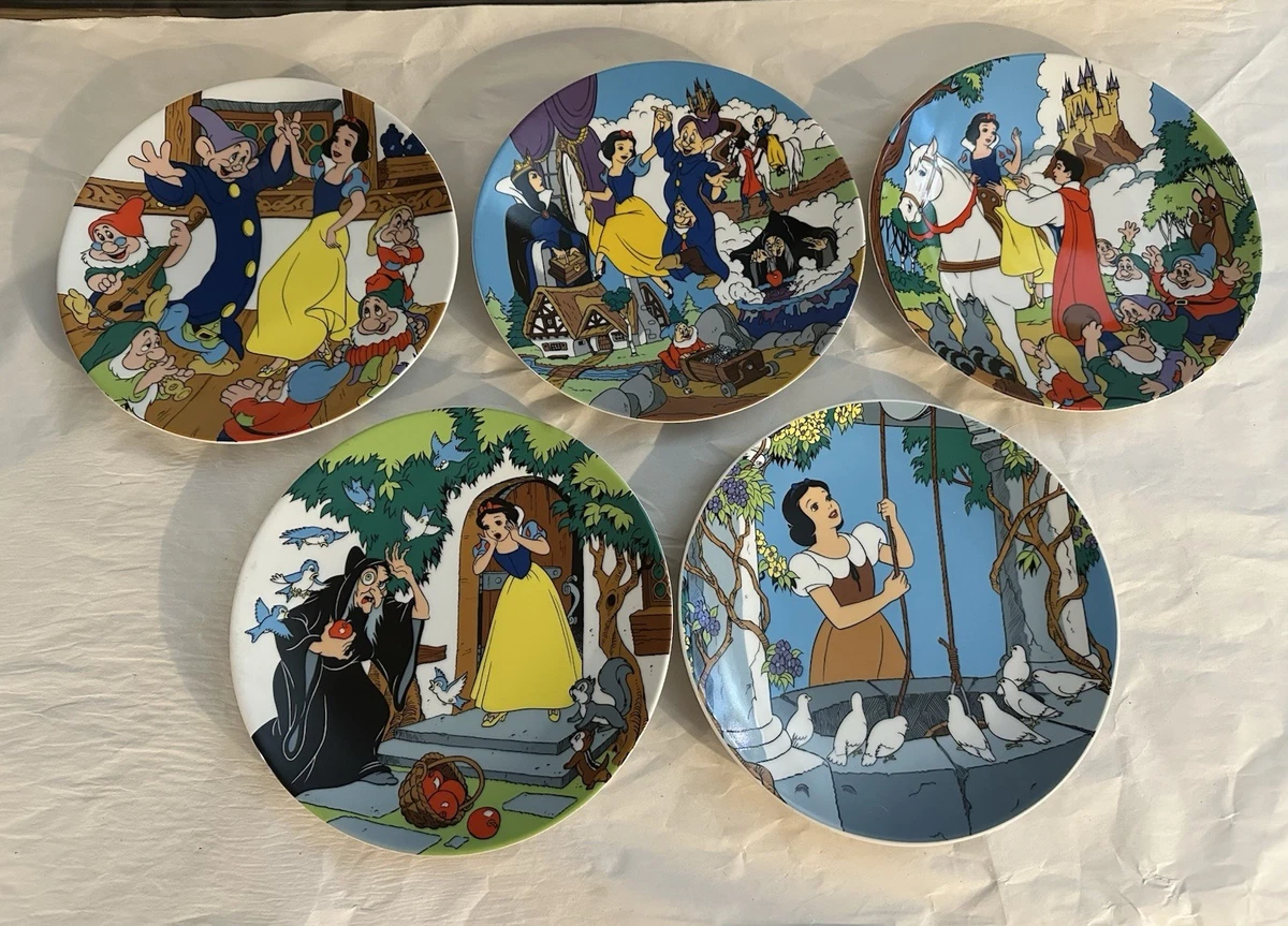Snow White, Dwarfs Disney Plates (1968-Now) for sale | eBay