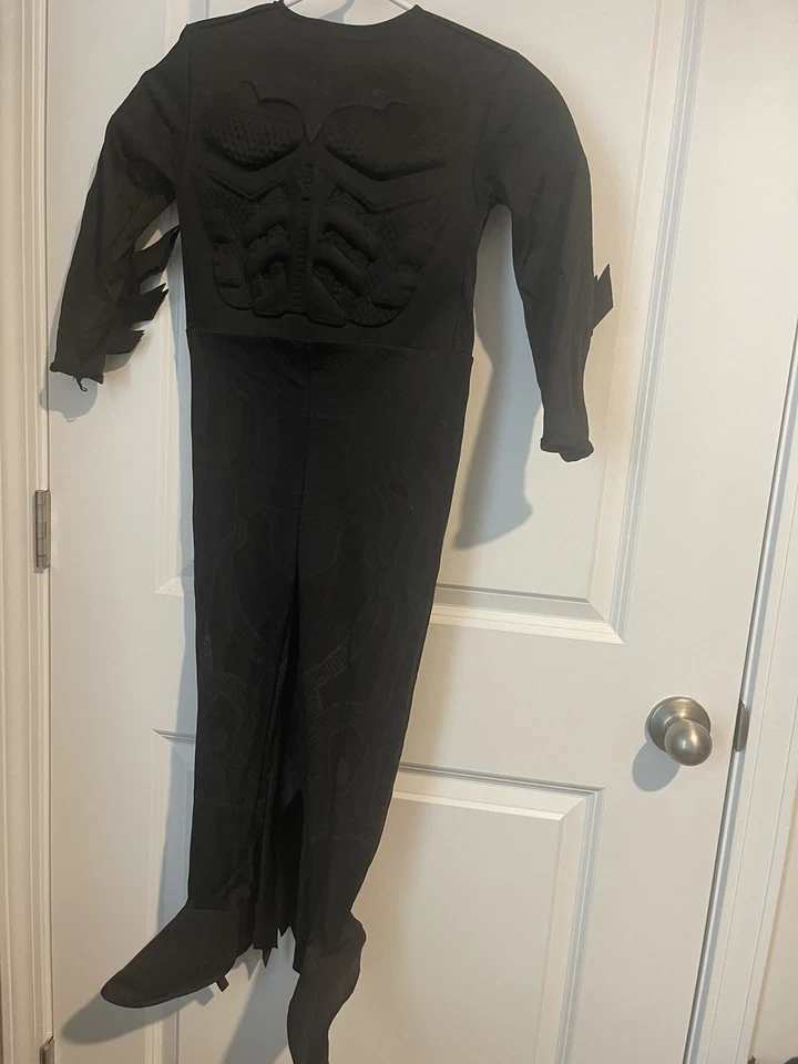 Disfraz de Caballero Oscuro Infantil Talla 6/8 Negro Músculo Con Capucha y Capa Adjunta Foto 1 de 4