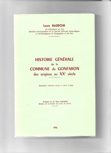 HISTOIRE GENERALE DE LA COMMUNE DE GONFARON - Picture 1 of 1