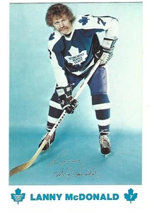 RARA TARJETA POSTAL 1976/77 LANNY MCDOANLD (HOF) ¡NM/MT!! - Imagen 1 de 1