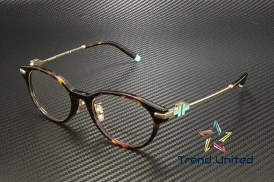 Lente de demostración de 50 mm para mujer TIFFANY & Co. TF2218D 8015 Havana Foto 1 de 4