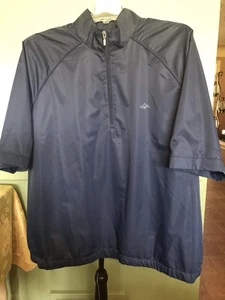 Greg Norman Navy Golf SS Windbreaker - XXL/TTG - NWOT - Picture 1 of 6