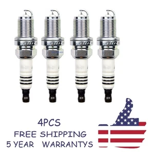 Set 4PCS Iridium Spark Plugs Racing Colder For ngk 2668 BKR8EIX Audi Porsche V6 - Bild 1 von 13