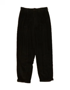 EDDIE BAUER Womens Pegged Corduroy Trousers Size 14 Large W32 L31 Green DQ17 - Picture 1 of 5