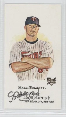2008 Topps Allen & Ginter's Mini Bazooka Back /25 Matt Tolbert #272 - Image 1 of 2
