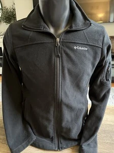 Columbia Women's Fast Trek II Full Zip Fleece Jacket Black Size Small - Picture 1 of 7
