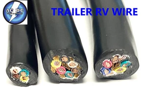 TRAILER RV CAMPER HOOK UP  WIRE 14/7, 14/6 OR 16/4,  YOU CHOOSE THE LENGTH. - Picture 1 of 7