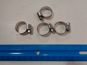 Pure Polaris Hose Clamp #7080474 New Pkg of 4 - Foto 1 di 1