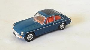 1965 MGB GT - # DY-3 - Dinky - Blue - 1988 - Matchbox - Macau - Foto 1 di 6