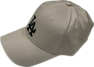 Unisex Men Women LA LETTER Cotton Cap Hat Outdoor Activities Adjustable Size - Picture 1 of 12