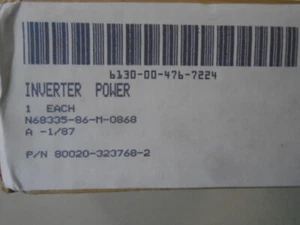 INVERSOR DE POTENCIA P/N 323768-2 NOS - Imagen 1 de 1