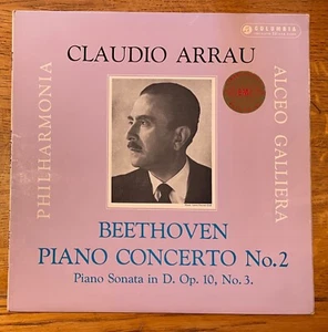 SAX 2346 - Claudio Arrau - Beethoven Klavierkonzert Nr. 2 Columbia 1. B/S EX+ LP - Bild 1 von 8