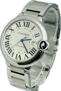 Cartier Ballon Bleu W69012Z4 3765 LM Automatic Mens Watch Excellent++ A3130 - Picture 1 of 13