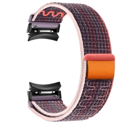 Нейлоновый ремешок браслет для Samsung Galaxy Watch6 Classic 43 47 мм 6 5 4 без зазоров - Изображение 1 из 4