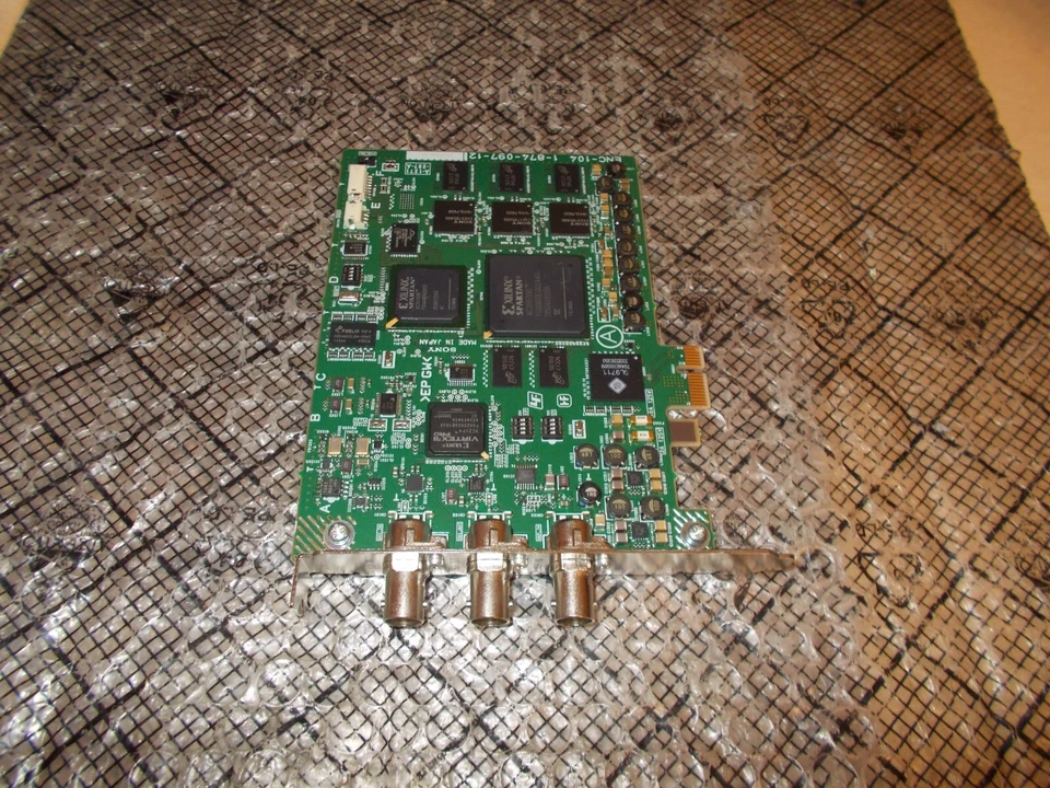SONY ENC-104 1-8-097-12 3 Port PCI-E X1 SDI Video Capture Card - Image 1 of 1