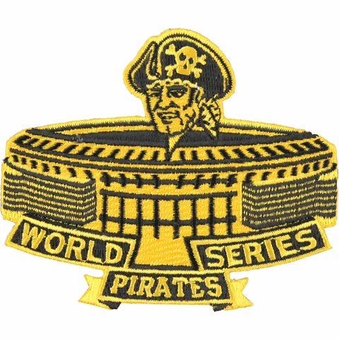 1971 World Series Pittsburgh Pirates Sleeve Patch Champions Jersey MLB Logo Cover