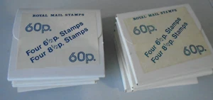 12 x 1978 60p Scottish Experimental Stamp Packets / "Booklets" Series 1. - Picture 1 of 1