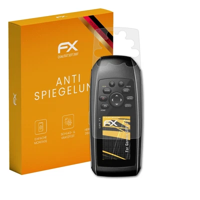atFoliX 3x Displayfolie für Garmin GPS 73 Schutzfolie matt&stoßfest Folie - Bild 1 von 4