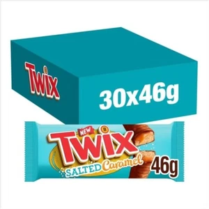 Twix - Salted Caramel (Twin) 46g (30 Units) - Full Case- Free Delivery - Picture 1 of 3