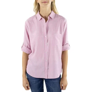 Jachs Girlfriend Ladies' Long Sleeve Button-Up Blouse - Picture 1 of 16