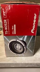 Vintage Preowned Pioneer TS-W25F 10" Sub Woofer 600w/MAX 120w Car Speaker In BOX - Picture 1 of 17