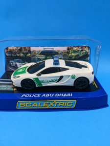 Scalextric SCM0010 Policía de Abu Dhabi Mclaren MP4-12C Edición Limitada de 25 - Imagen 1 de 5