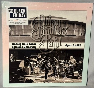 LP ALLMAN BROTHERS Manley Field House (3LP Color Vinyl RSD BF 2024) NEW MT SEALD - Image 1 of 3