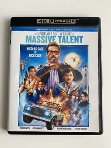 The Unbearable Weight of Massive Talent (4K UHD+Blu ray, 2022) Nicolas Cage - Picture 1 of 3