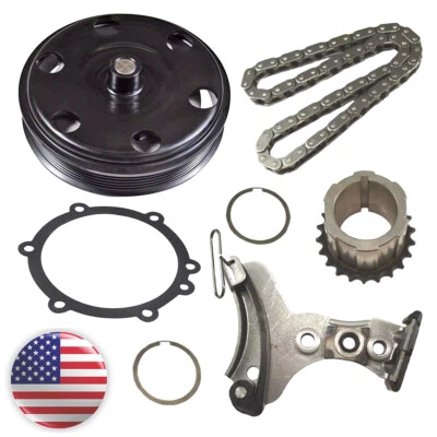 Timing Chain Kit Water Pump For GMC Chevrolet Cadillac Yukon Camaro Escalade 6.2 - Image 1 of 4