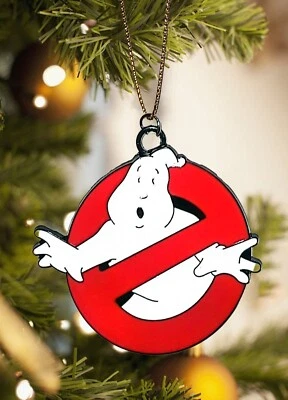 Ghostbusters Mooglie Insignia Christmas Tree Enamel Collectors Ornament