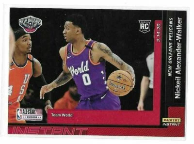 2019-20 Panini Instant Nickeil Alexander-Walker NBA Rising Stars RC /358 - Image 1 of 2