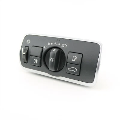 Volvo OEM Black Headlight Switch Module w/Fog 31443839 fits S60 V60 - Image 1 of 2