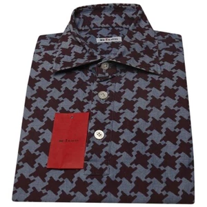 NEW KITON SWEATER POLO 100% COTTON SIZE 15.75 US 40 EU S21C3926 - Picture 1 of 3