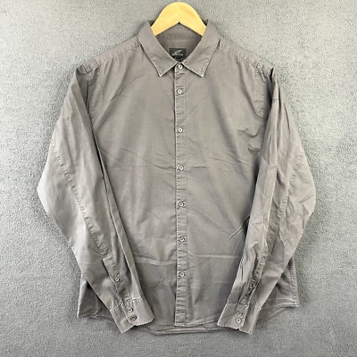 Alpine Stars Long Sleeve Shirt Mens Size L Grey Button Up Casual Motocross KTM - Image 1 of 4