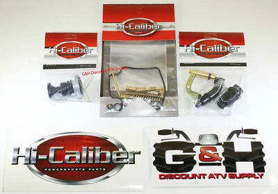 Kit completo de reparación de carburador e imprimación y estrangulador Honda TRX 300 1993-2000 Fourtrax Foto 1 de 4